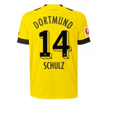 Borussia Dortmund Nico Schulz #14 Hjemmedrakt 2022-23 Kortermet